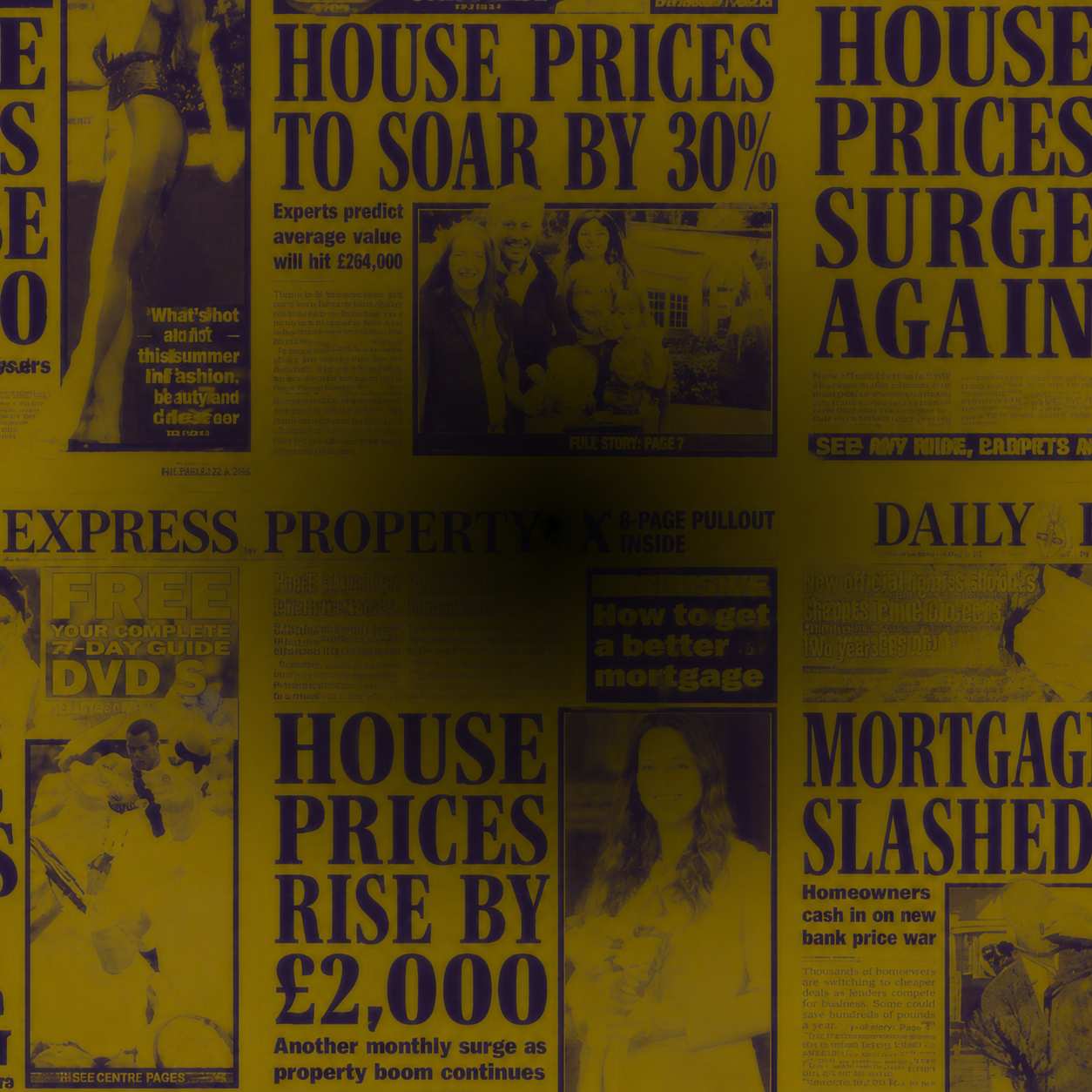 newspaper house price headlines