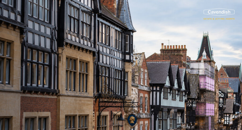 Historic Chester streetscape for the cost of waiting to buy a home in Chester